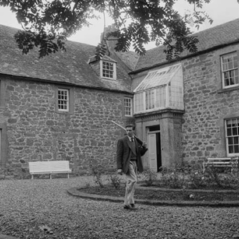 Jim chez lui, à Edington Mains
Contribution Scott Blackett